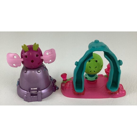 Zoobles Spring To Life Howard Owl Turk Turtle Figures Petagonia Habitat Playset - Picture 4 of 7